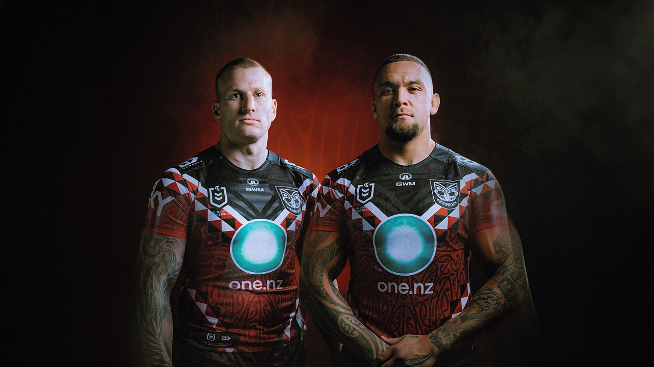 Jayden Hokianga Designs Te Arahi Warriors Indigenous Round Jersey For August Games