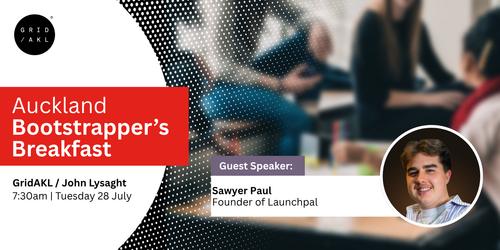 Sawyer Paul Brings LaunchPal Founder Lessons To GridAKL Breakfast