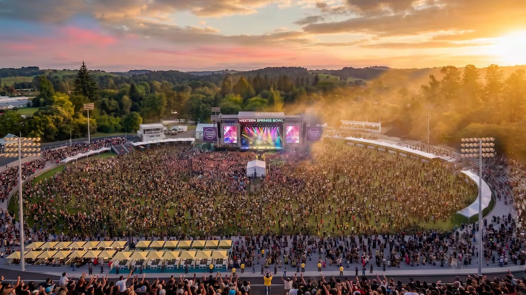 Western Springs Bowl Upgrade Turns Historic Auckland Stadium Toward Summer Concerts